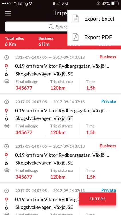 MiniFinder TripLog screenshot-3