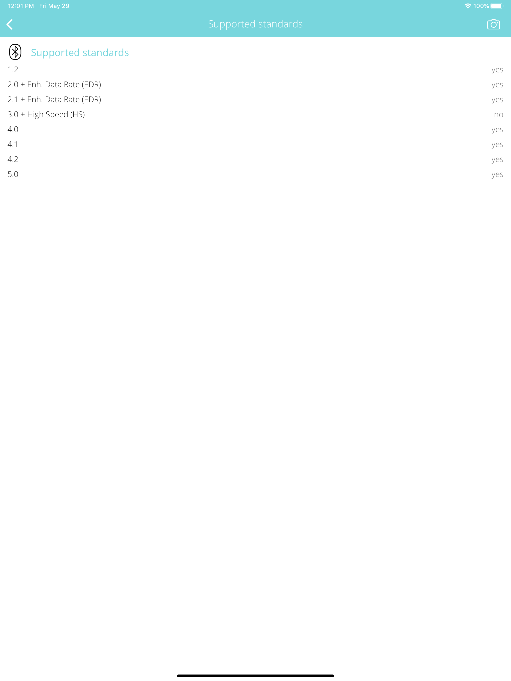 Bluetooth Info
