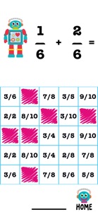 Booop Bop: Bingo Fractions screenshot #2 for iPhone