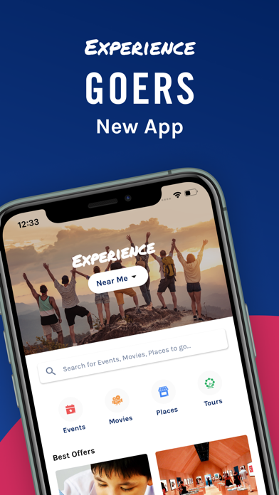 How to cancel & delete Goers - Event & Cinema Booking from iphone & ipad 1