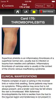 fitzpatrick's derm flash cards iphone screenshot 3