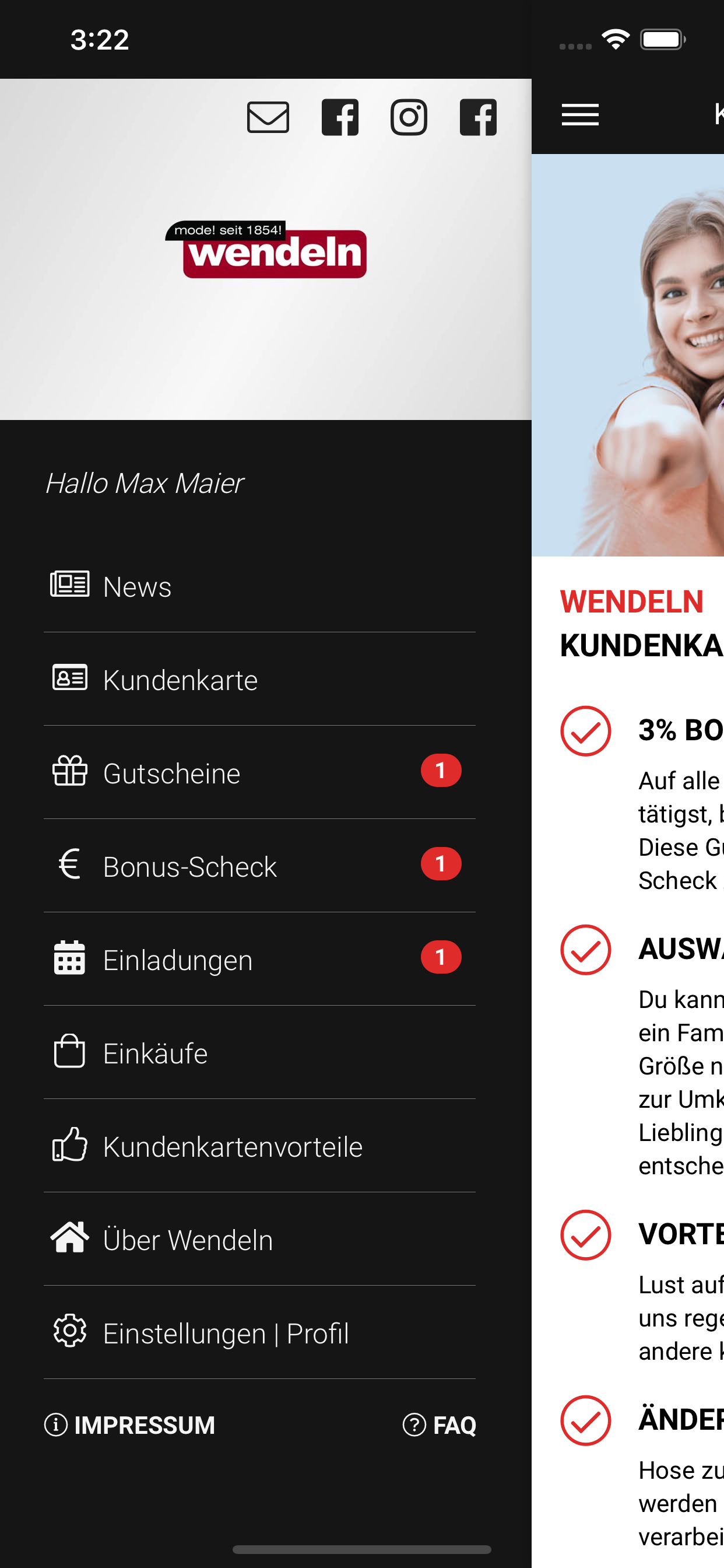 Mode Wendeln screenshot 2
