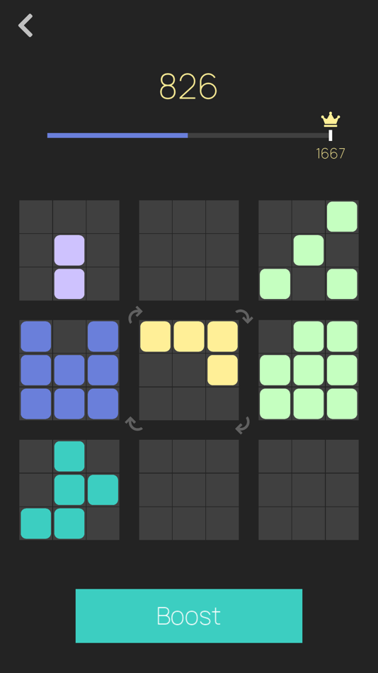 #5. 9 Squares! (iOS) 由: Second Gear Games