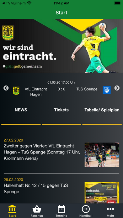 VfL Eintracht Hagen Screenshot