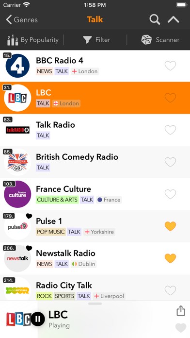Radio Tower - All UK Radios Screenshot