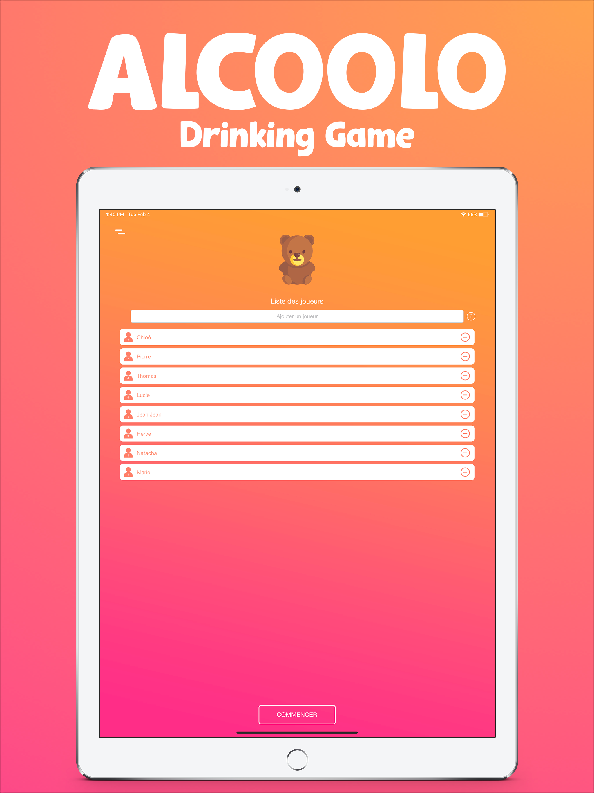 Alcoolo Drinking Game screenshot 5