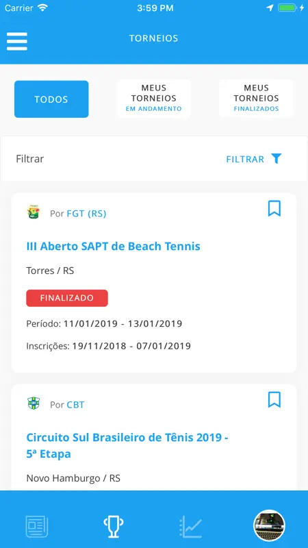 Tênis Integrado screenshot 3 of 7