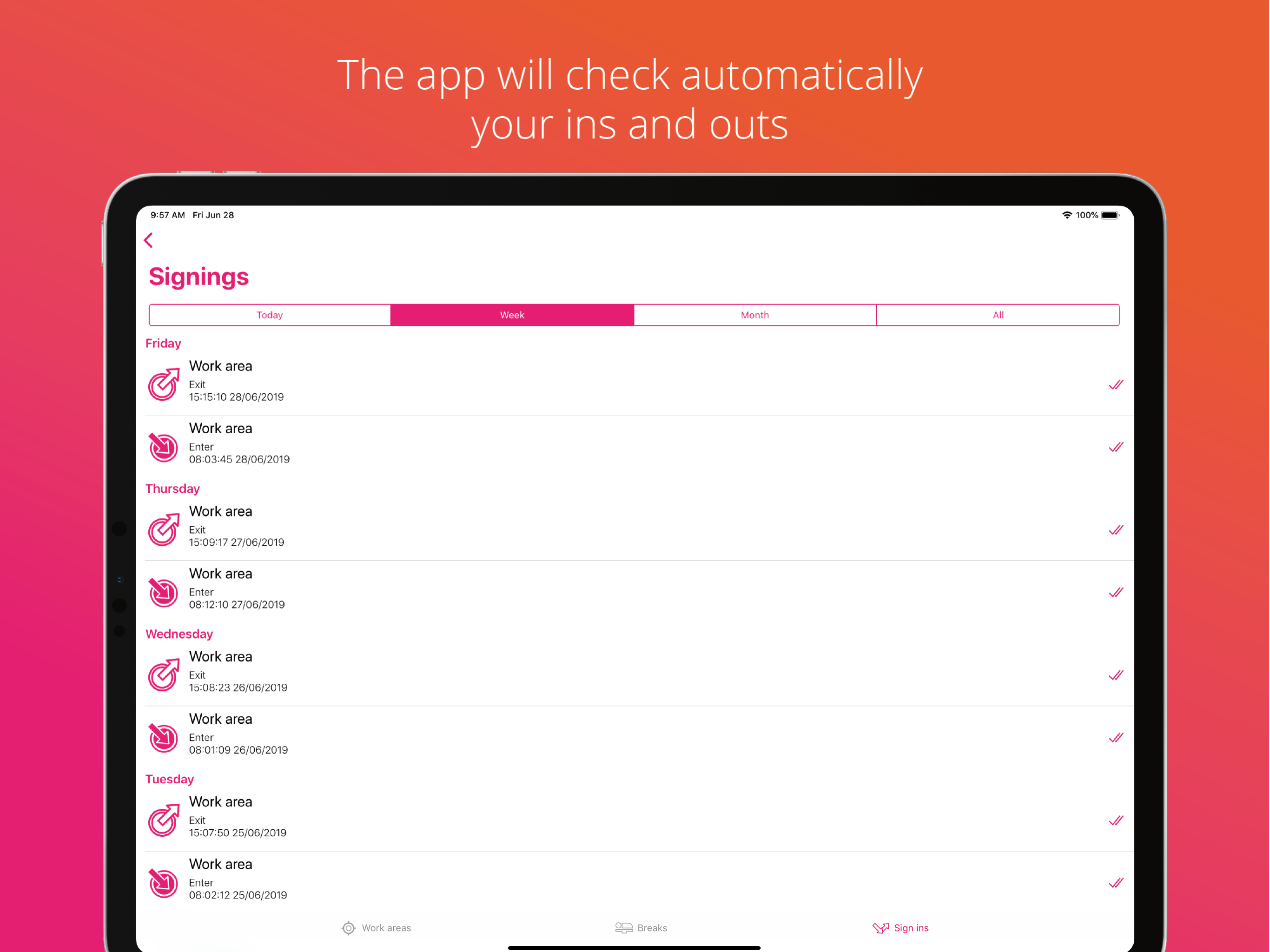 Clock In: Hours Tracker screenshot 20