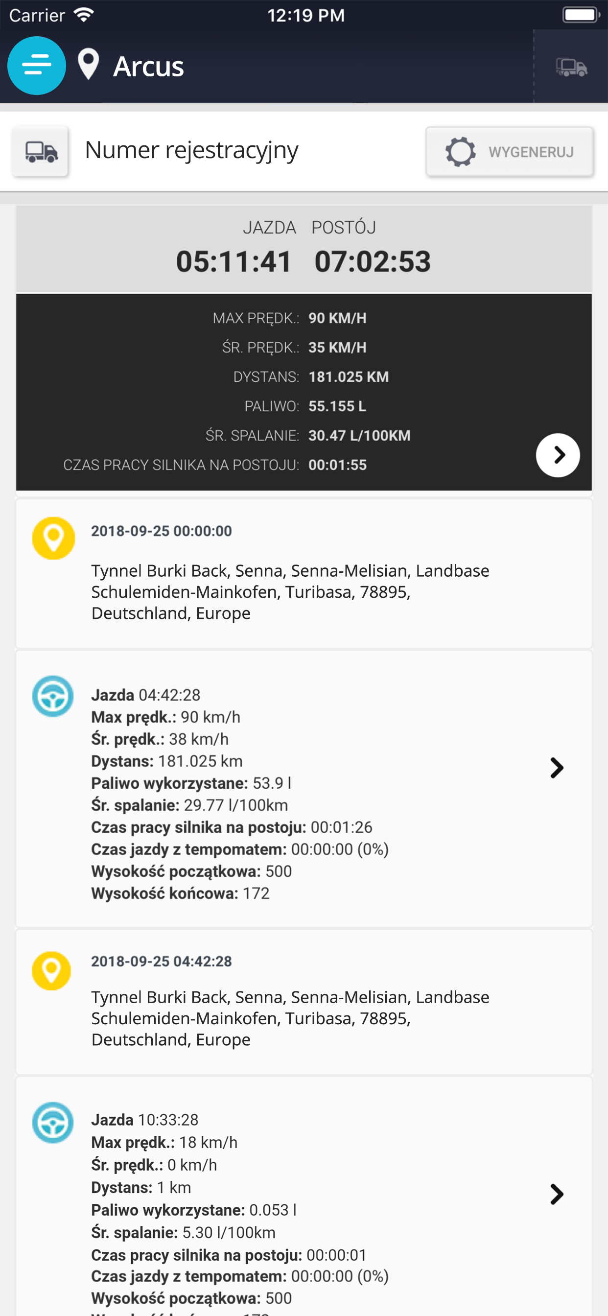 Arcus GPS