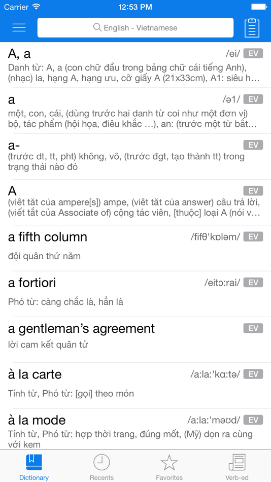 #1. Laban Dictionary (iOS) 来自: Zalo Group