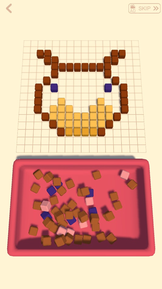 #5. Cubes art - unique puzzle (iOS) Podle: AA2G1 LTD