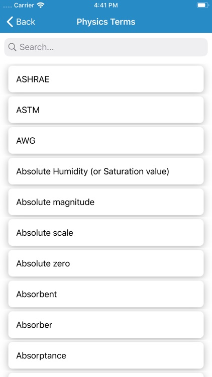 Physics Terms Dictionary screenshot-3