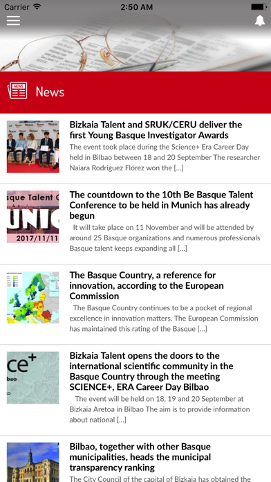 bizkaia:talent Screenshot