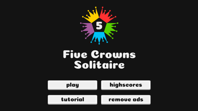 Five Crowns Solitaire screenshot 1