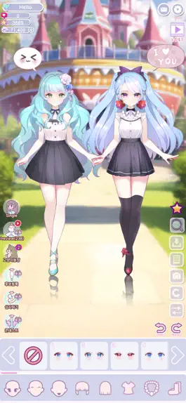 Game screenshot princess style makeover apk