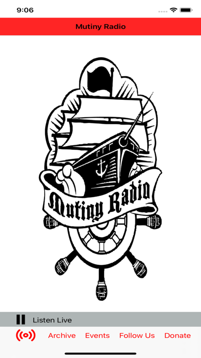 Mutiny Radio Screenshot