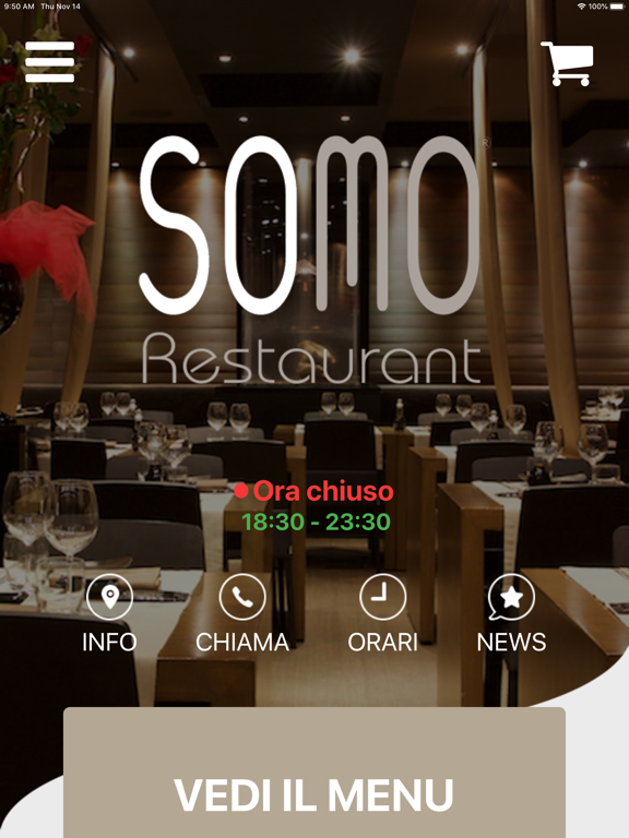 Screenshot #4 pour Somo Restaurant