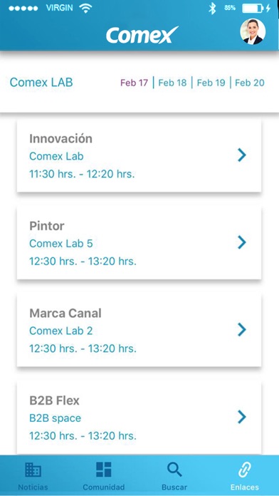 Conexión móvil Screenshot