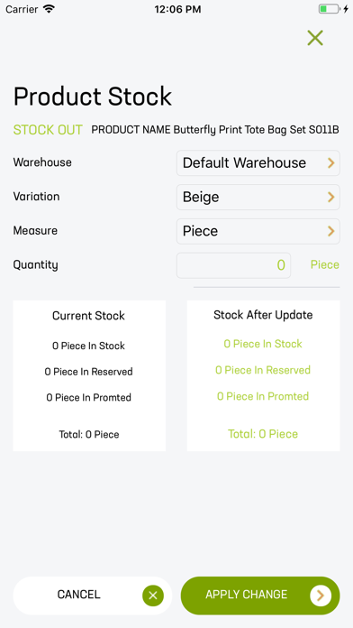 App screenshot