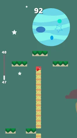 Game screenshot Square Bird Goes Up apk