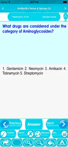 Game screenshot Antibiotics Exam Review App hack