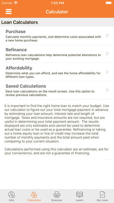 Direct Mortgage Loans Screenshot