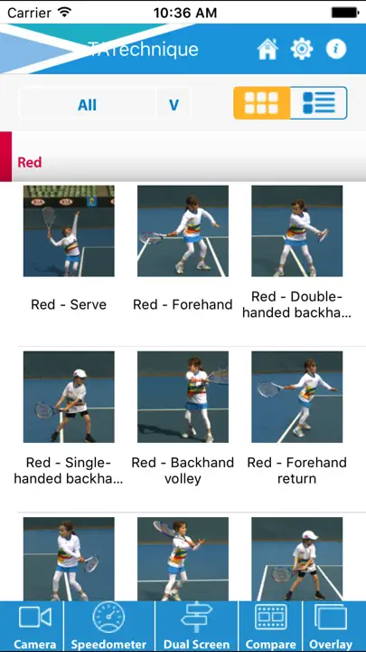 Tennis Australia Technique iPhone Ekran Görüntüsü 2
