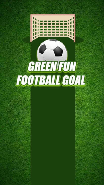 Green Fun Football Goal