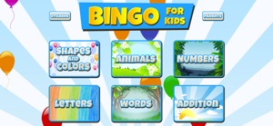 Bingo for Kids screenshot #1 for iPhone