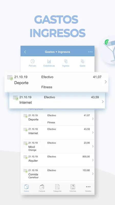 Gastos y Ingresos screenshot 1 of 5