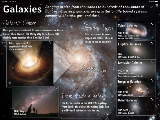 The Universe (Lite) iPad screenshot 4 - Education app