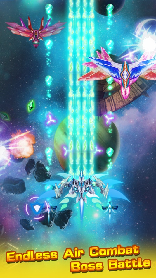 #3. 飞机大战(星际版)-雷电飞机大战游戏 (iOS) Podle: HeFei ZanYou information technology Company Limited
