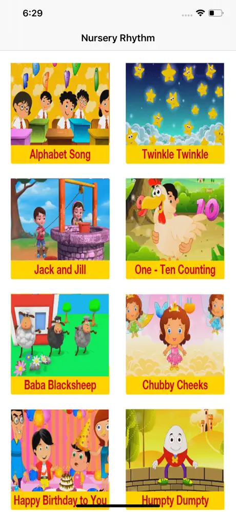 Rimas infantiles para niños pe
