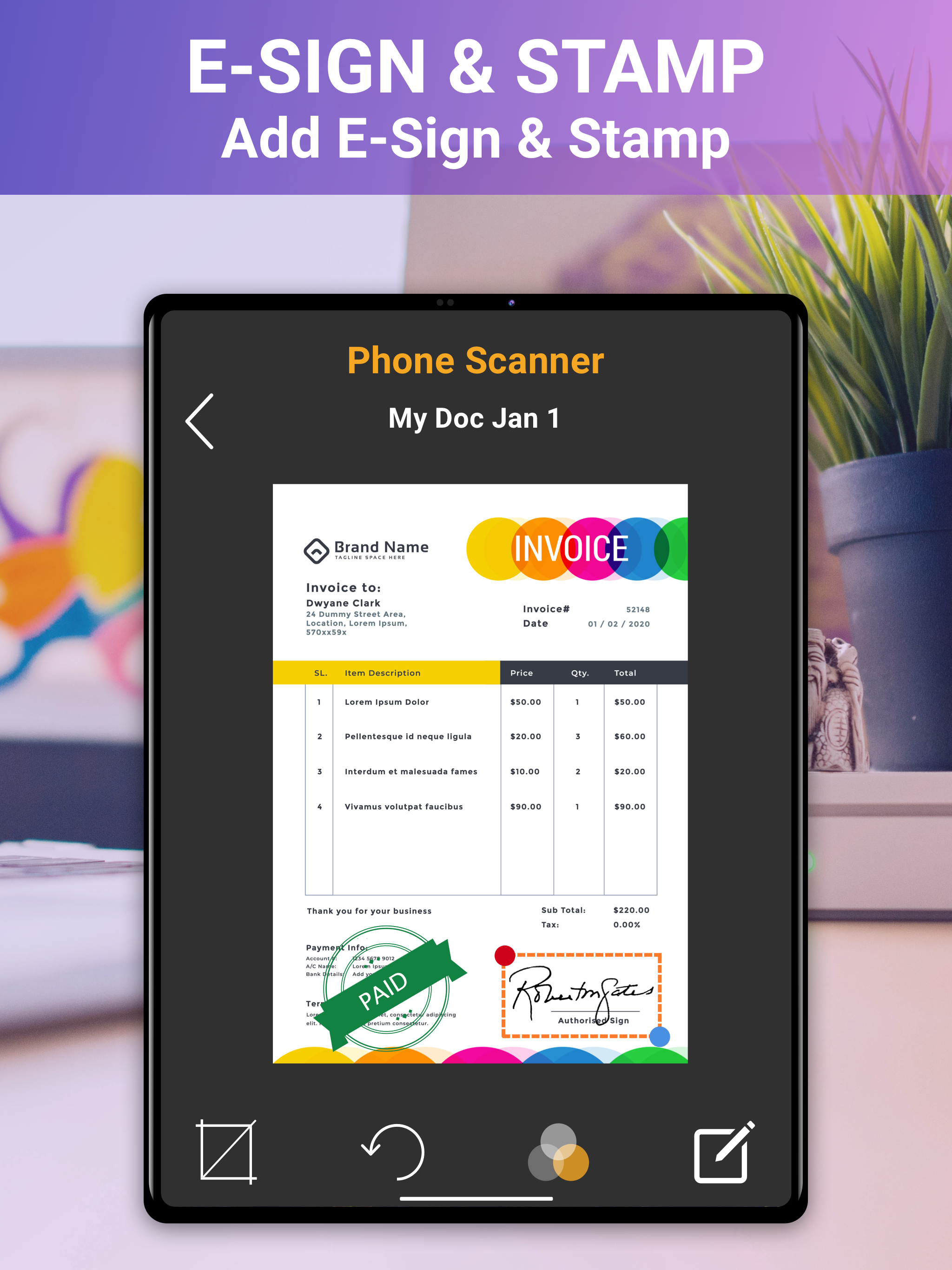 Phone Scanner: PDF Creator App