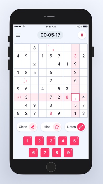 Sudoku Classic Puzzle Gamesのおすすめ画像1