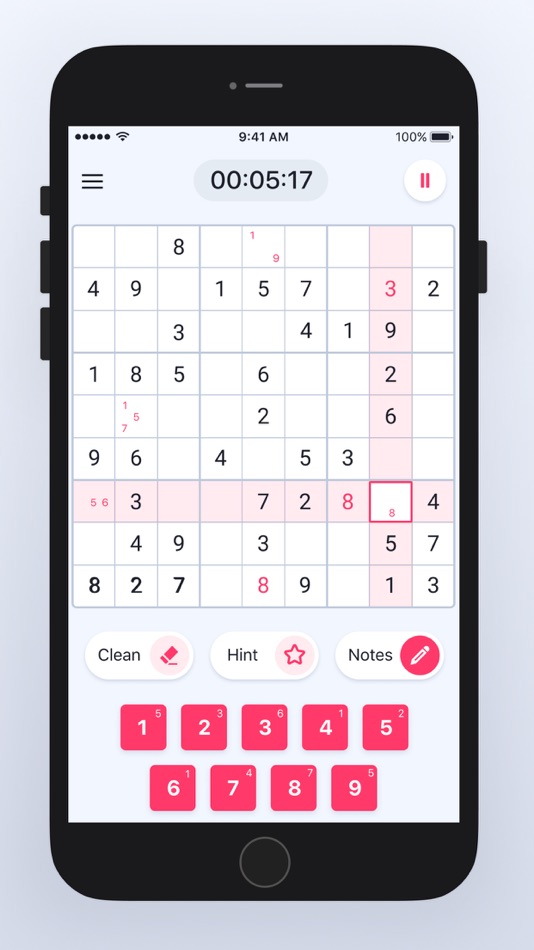 #1. Sudoku Classic Puzzle Games (iOS) 由: B6 Games LLC