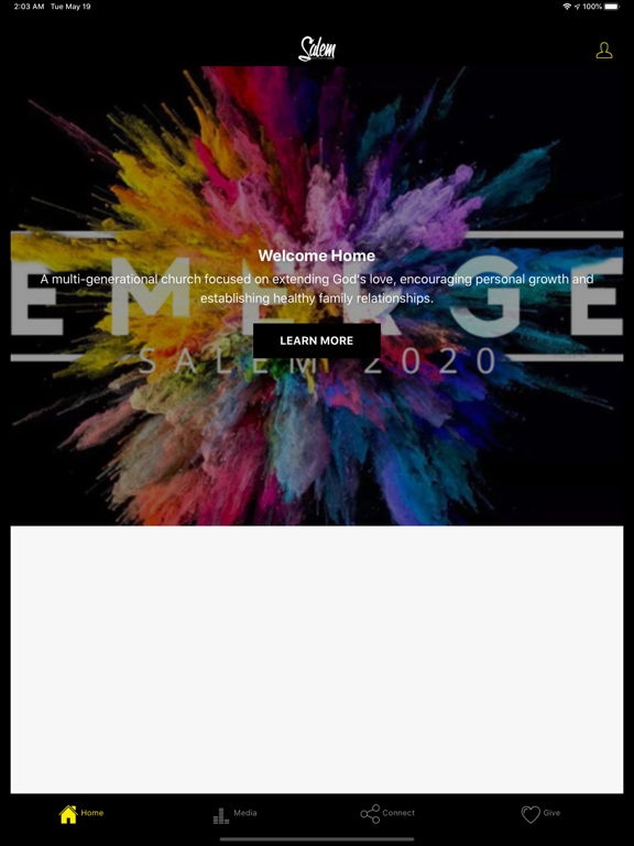 Salem Chicago iPad screenshot 1 - Lifestyle app