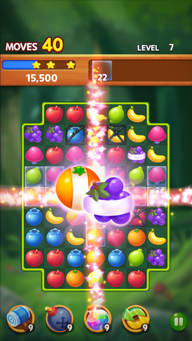 Fruit Magic Match 3 Puzzle screenshot 2