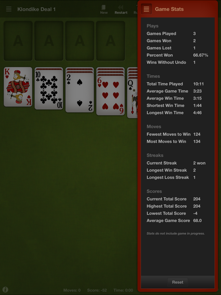 #3. Solitaire Pro – 160 Card Games (iOS) By: Solebon LLC