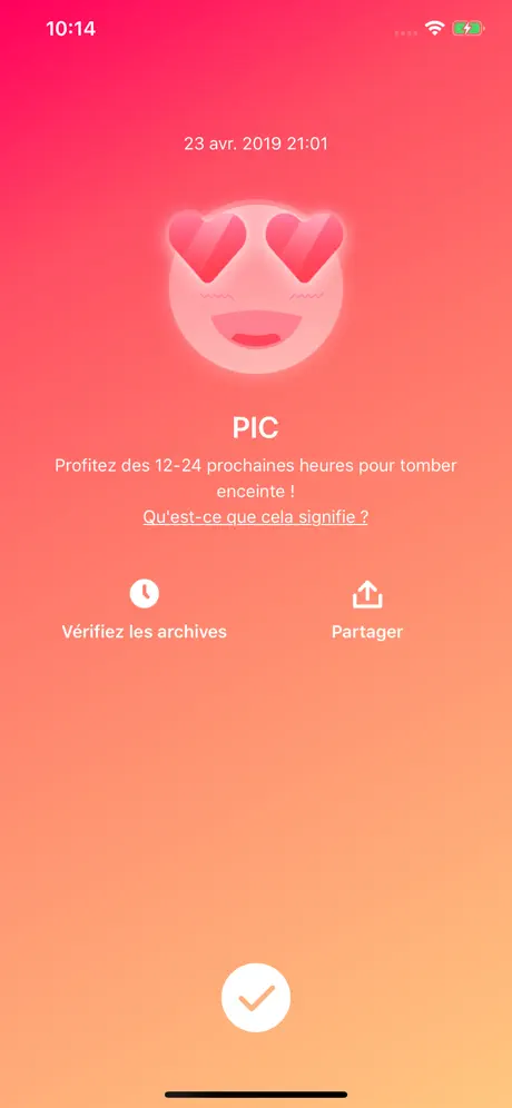 Suivi cycle ovulation Eveline