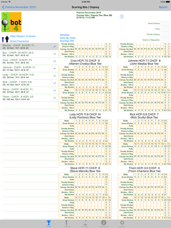 tourbot4Pro iPad screenshot 4 - Sports app