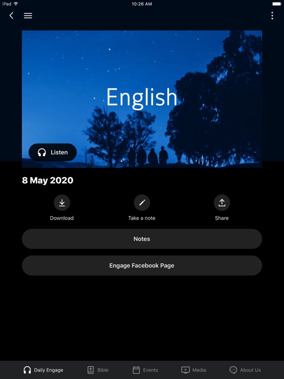 Screenshot #6 pour Engage: Youth Daily Bible App