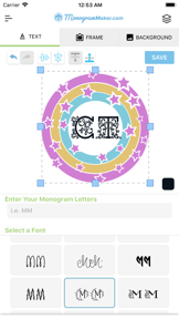 Monogram Maker App screenshot