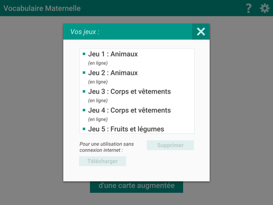 Screenshot #5 pour Vocabulaire Maternelle