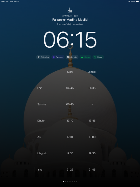 MSJD - UK Prayer Times