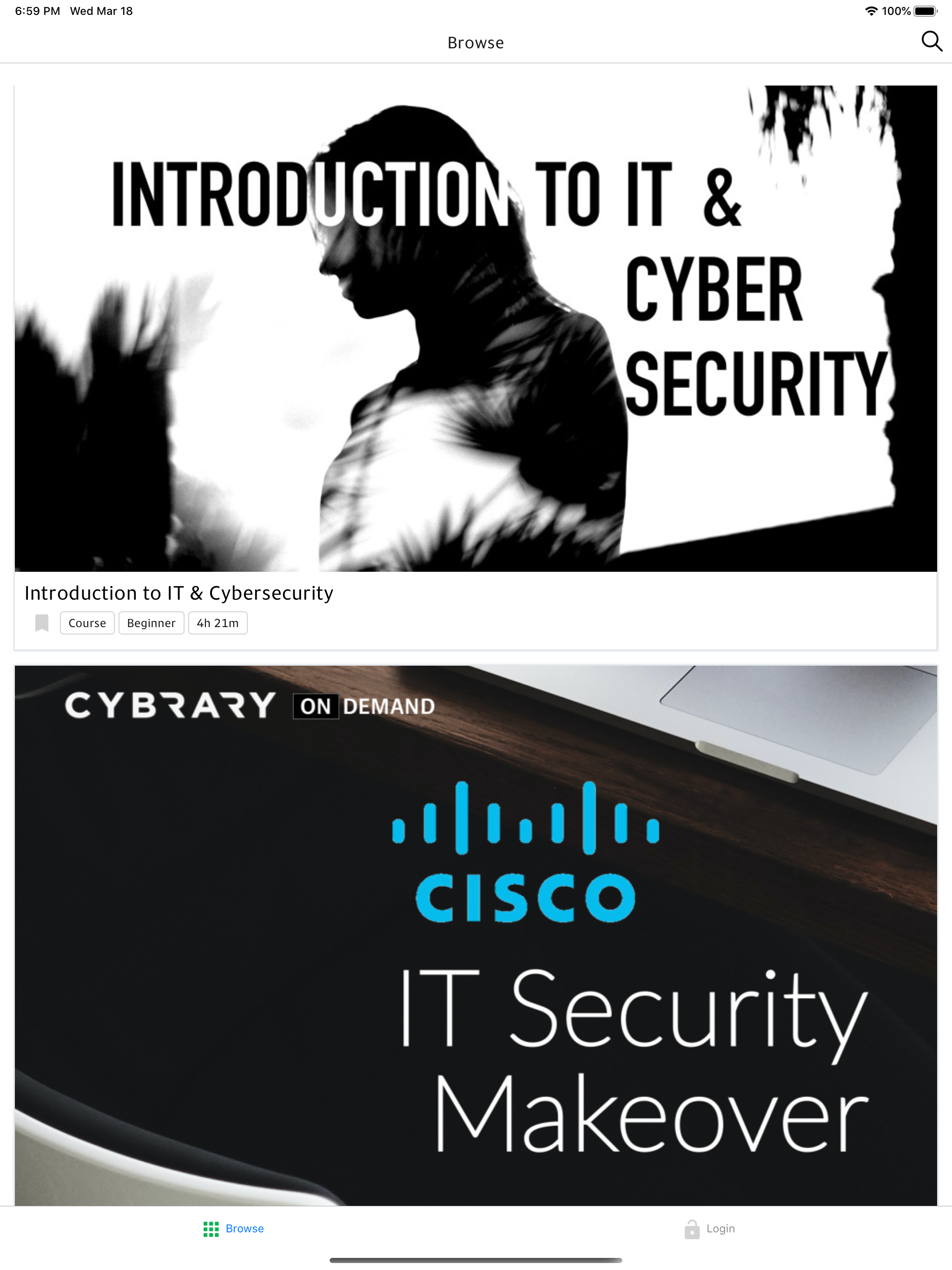 Cybrary screenshot 7