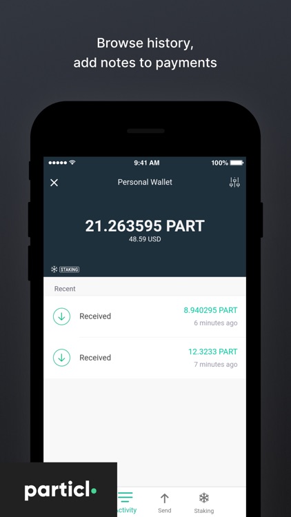 Particl Copay screenshot-7