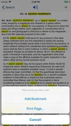 TX Code of Criminal Proc 2026 iPhone image 4