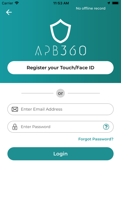 App screenshot