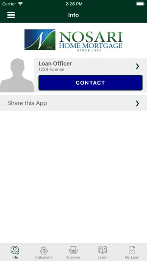 Nosari Home Mortgage On The Go screenshot 1